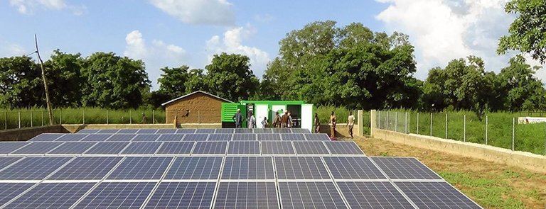 PV-Diesel-Hybrid-System - Borgou, Benin