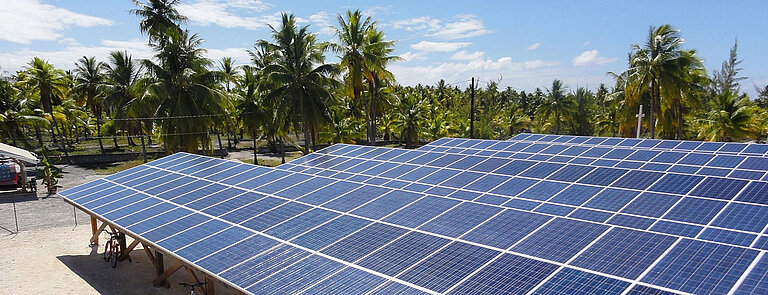 PV Diesel Hybrid Application Reao, French Polynesia