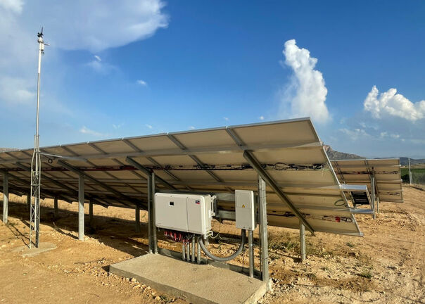 PV power plant in Jumilla with an SMA Sunny Tripower CORE2 inverter