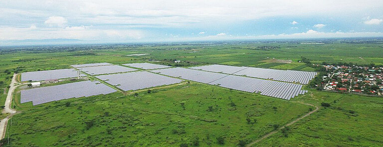 PV Kraftwerk Tarlac City, Philippinen