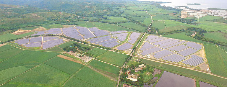 PV Kraftwerk San Carlos City, Philippinen