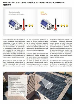 Por qué y cómo SMA Shadefix logra la mayor producción de energía