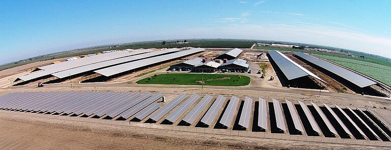PV-Diesel-Hybrid-System Chowchilla, USA