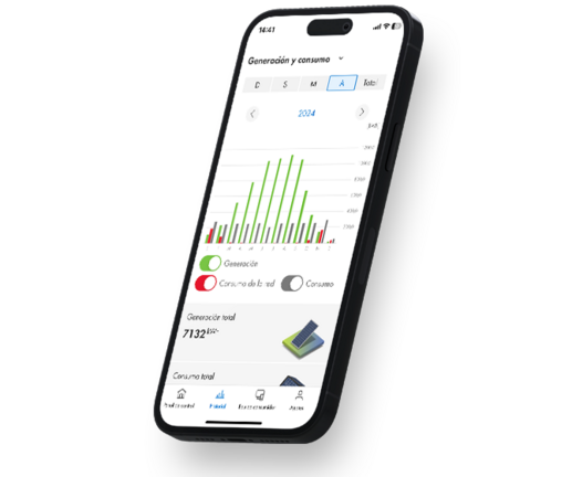 Configuración sostenible del suministro de energía - SMA Energy App