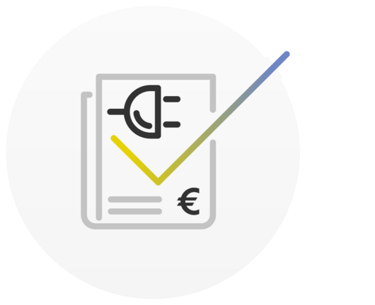 Optimale Nutzung von zeit und leistungsabhängigen Stromversorgungstarifen